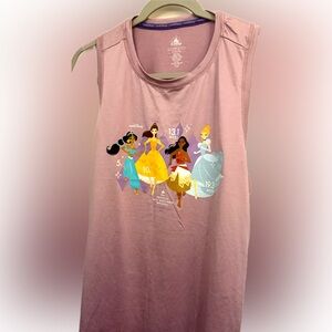 Disney Princess Half Marathon Pink Sleeveless Top | RunDisney | Sz XL